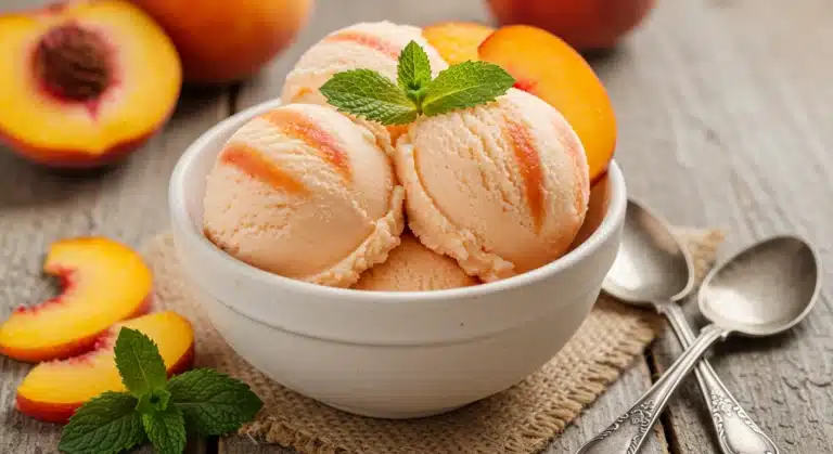 Peach Ice Cream