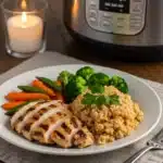 Digital recipe card for Instant Pot Rice A Roni