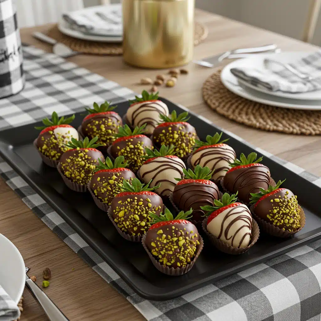 strawberry dubai chocolate