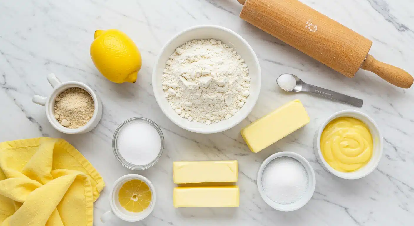 lemon-sweet-rolls-ingredients lemon sweet rolls ingredients