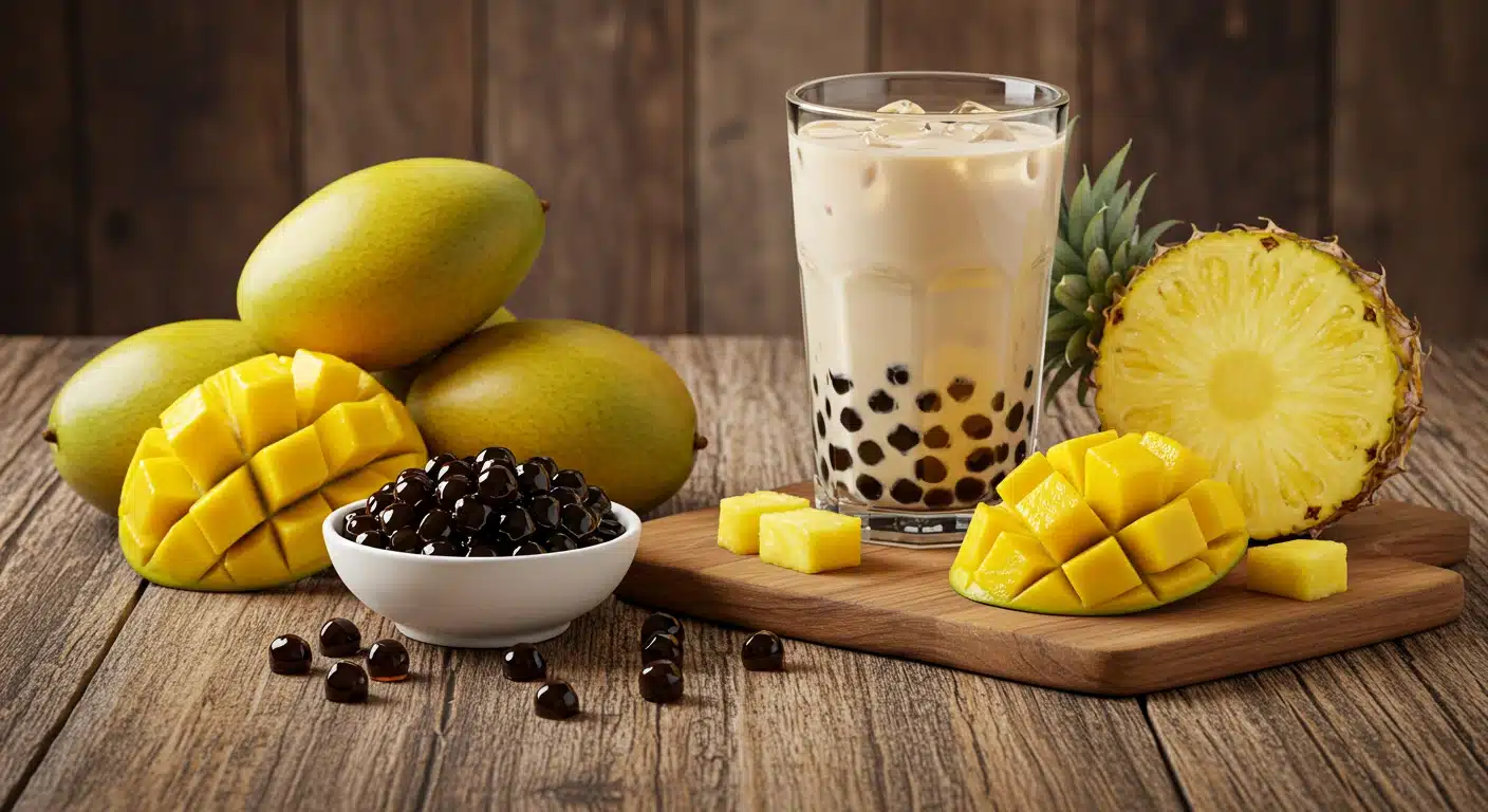 mango-pineapple-boba-ingredients mango pineapple boba ingredients