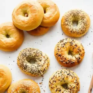 3 Ingredient Air Fryer Bagels card