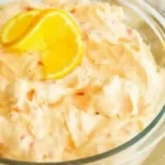 Delicious Mandarin Orange Jello Salad served in a bowl