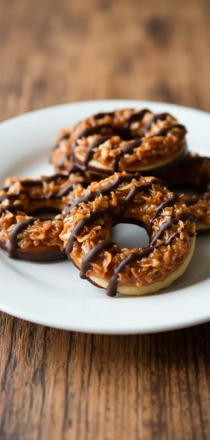 Homemade Samoas Cookies 1 Homemade Samoas Cookies